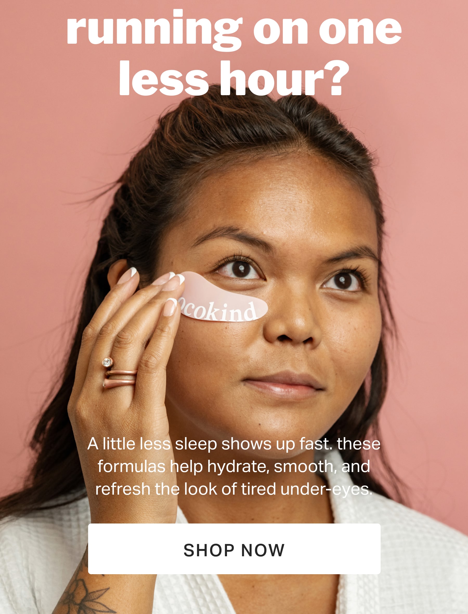 running on one less hour?