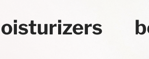 Moisturizers