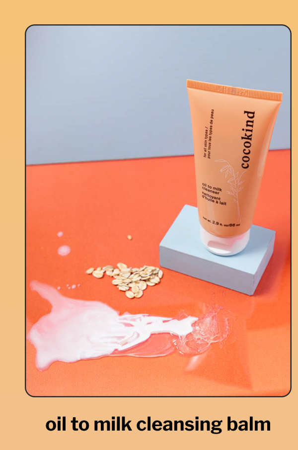 oil to milk cleansing balm