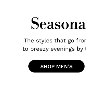Seasonal Staples - SHOP MENS
