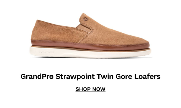 GrandPrø Strawpoint Twin Gore Loafers | SHOP NOW