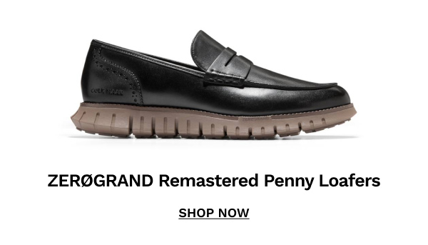 ZERØGRAND Remastered Penny Loafers| SHOP NOW