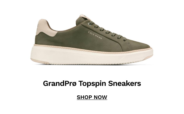GrandPrø Topspin Sneakers | SHOP NOW
