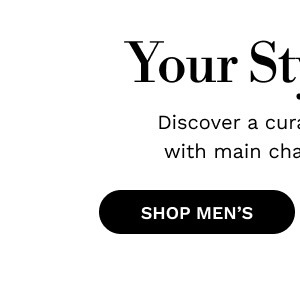 Your Style Edit | Shop Men