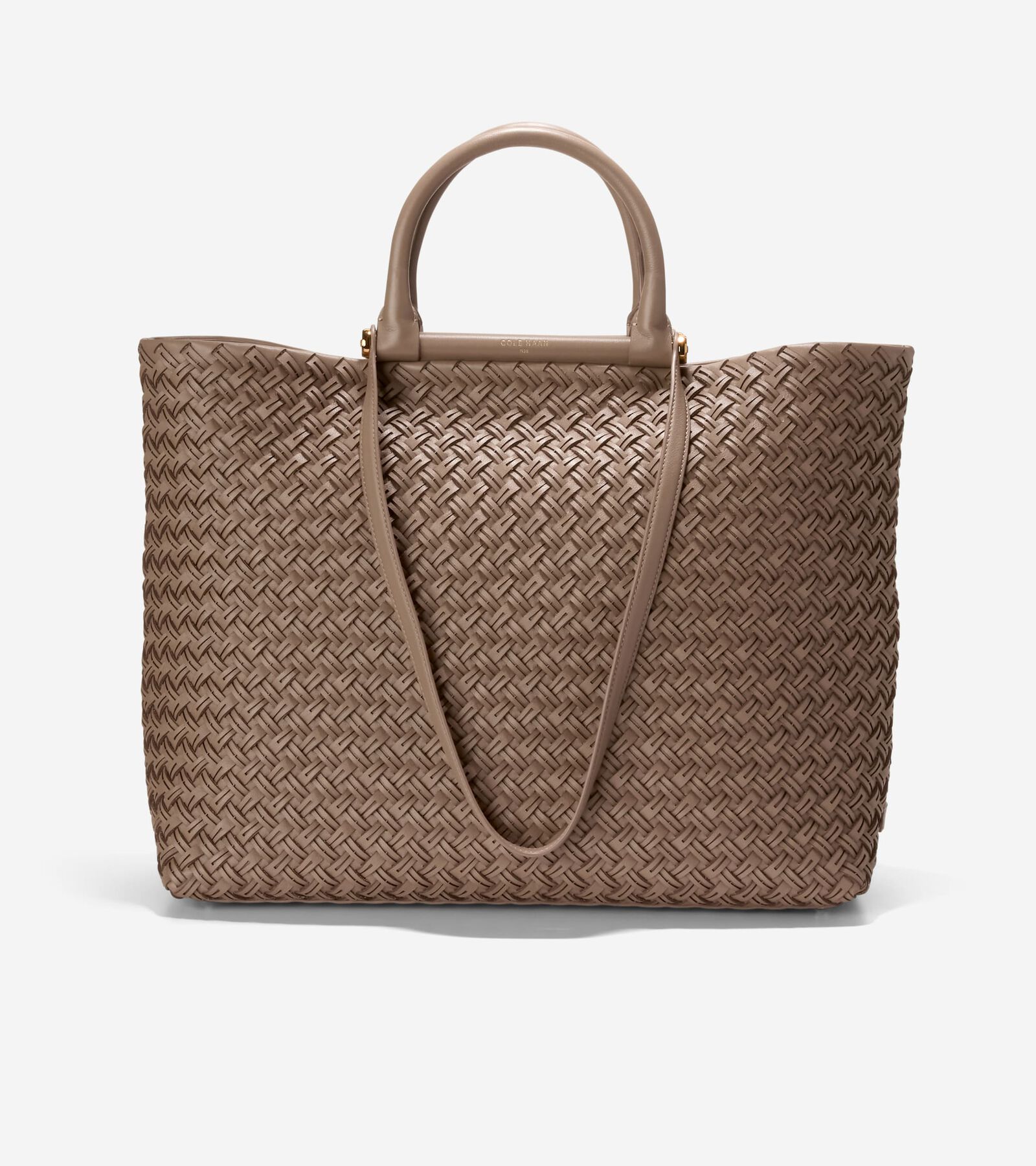 Image: Cole Haan Catherine Woven Tote Bag