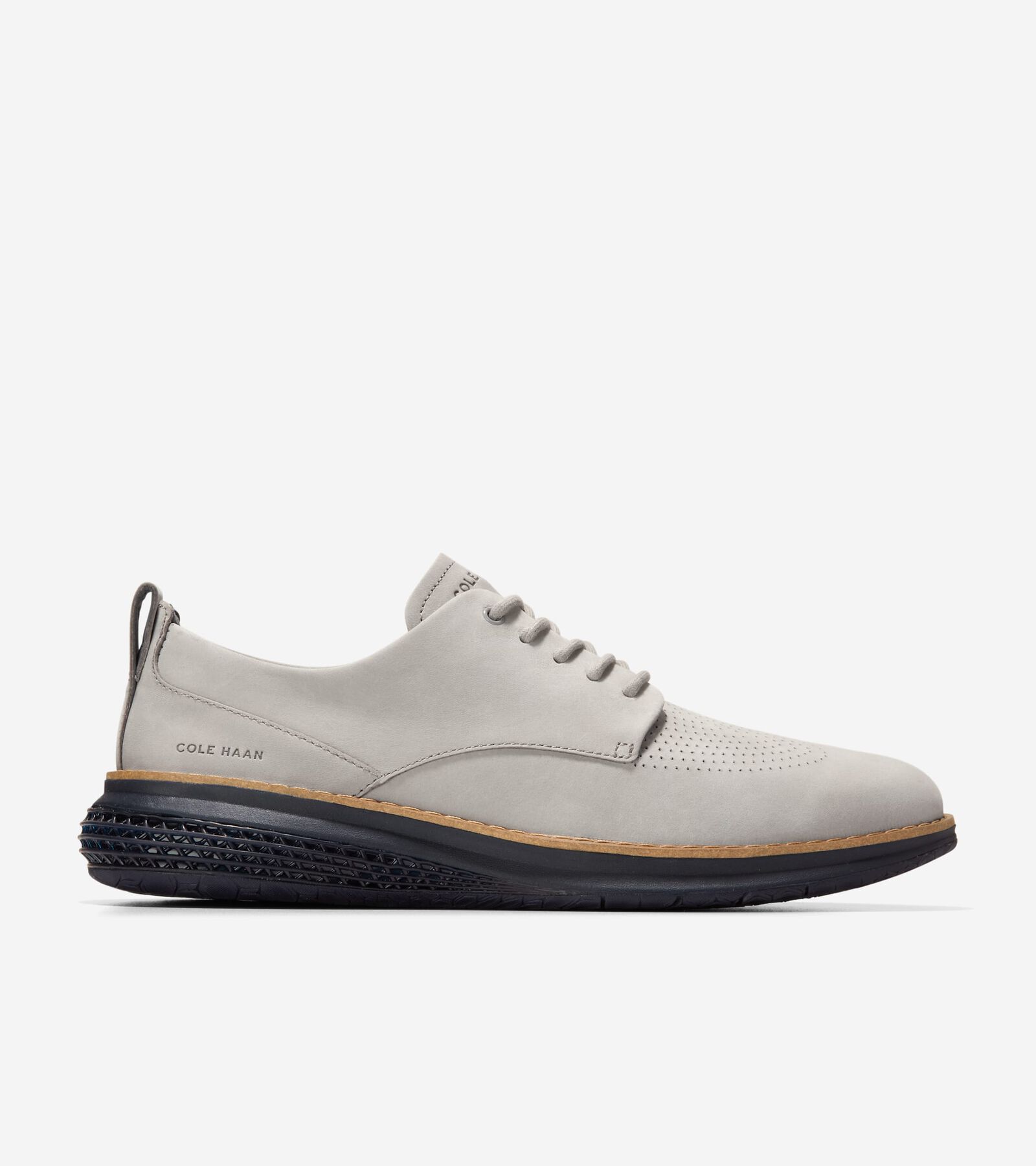 Image: Cole Haan Men's ØriginalGrand Energyweave Perforated Plain Toe Oxfords