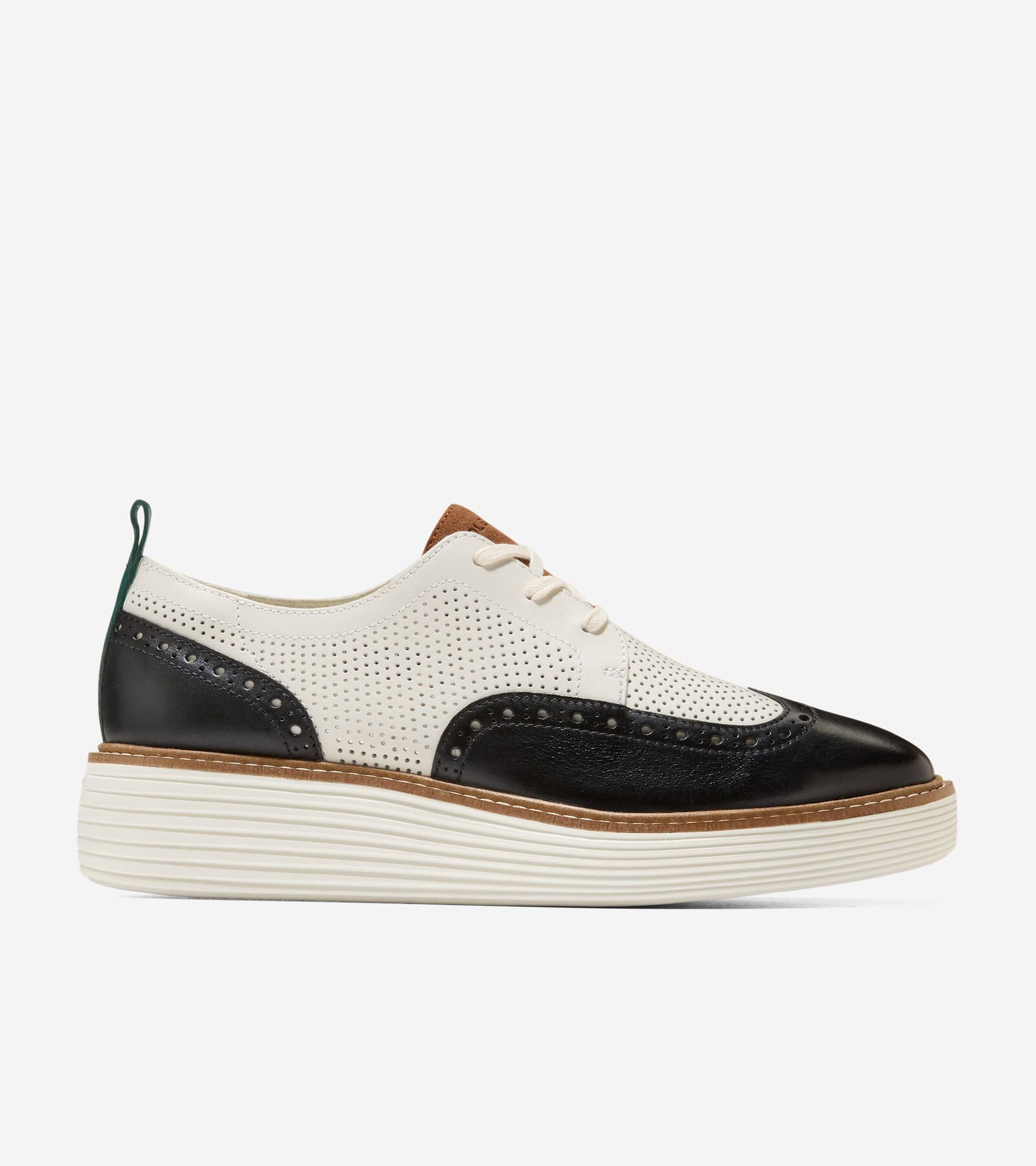 Cole Haan Women's ØriginalGrand Platform Wingtip Oxfords