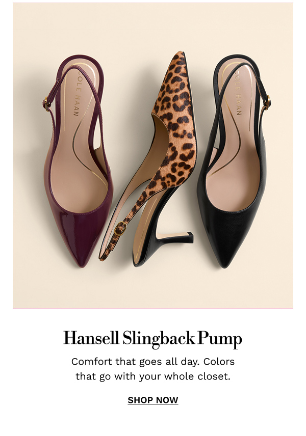 Hansell Slingback Pump