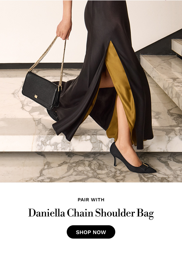 Pair with the Daniella Chain Shoulder Bag