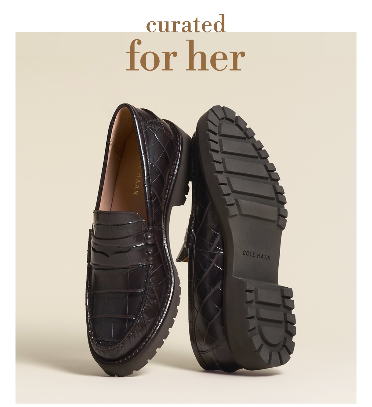 Curated for her