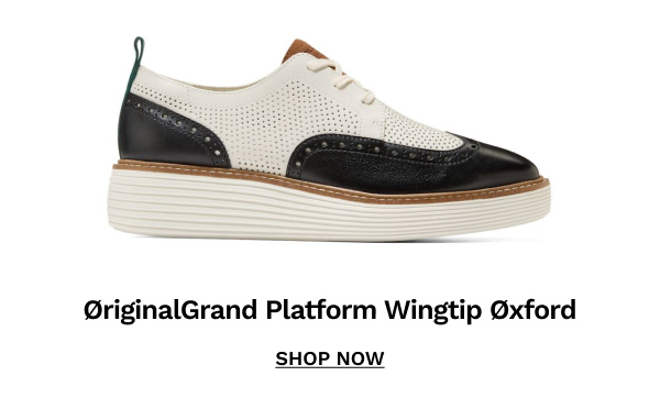 ØriginalGrand Platform Wingtip Øxford | SHOP NOW