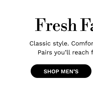Fresh Fall Picks | SHOP MEN'S