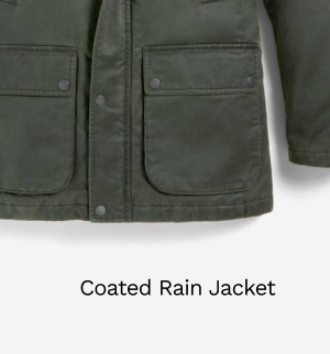 Coated Rain Jacket