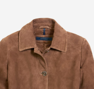 Suede Shirt Collar Trucker Jacket
