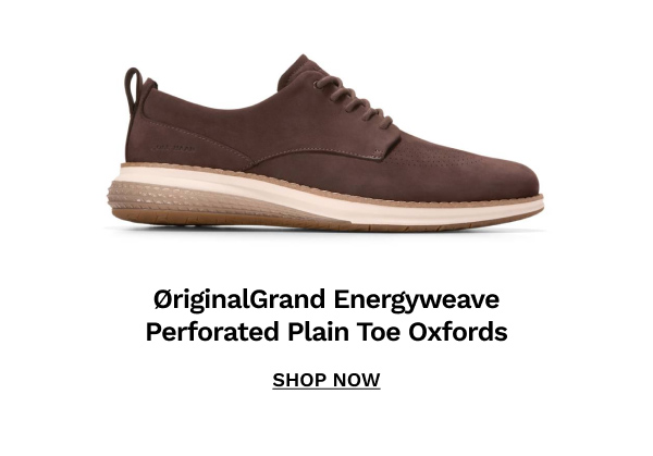 ØriginalGrand Energyweave Perforated PLain Toe Oxfords | SHOP NOW