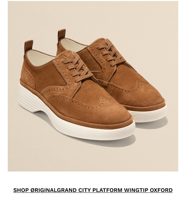 SHOP ØRIGINALGRAND CITY PLATFORM WINGTIP OXFORD