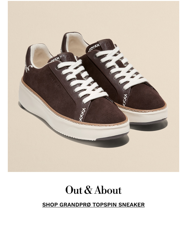 Out & About | SHOP GRANDPRØ TOPSPIN SNEAKER