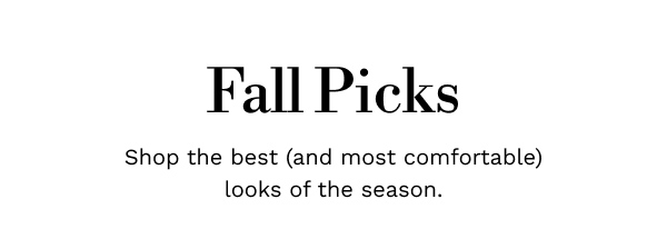 Fall Picks