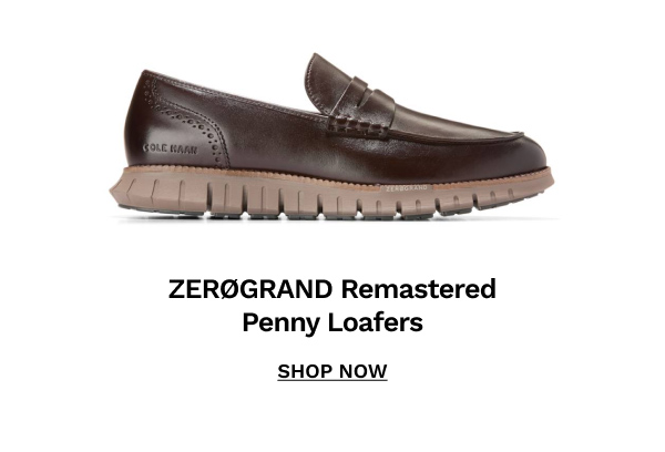 ZERØGRAND Remastered Penny Loafers | SHOP NOW