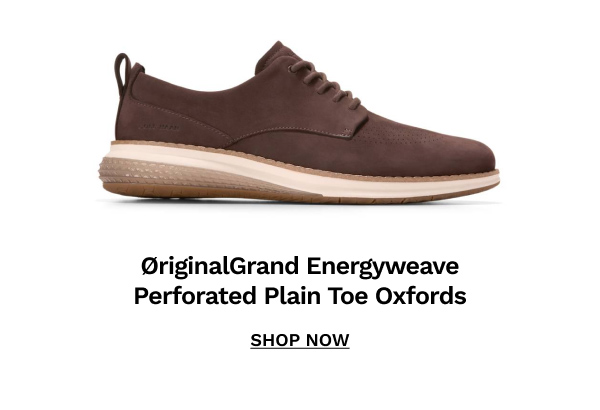 ØriginalGrand Energyweave Perforated Plain Toe Oxfords | SHOP NOW