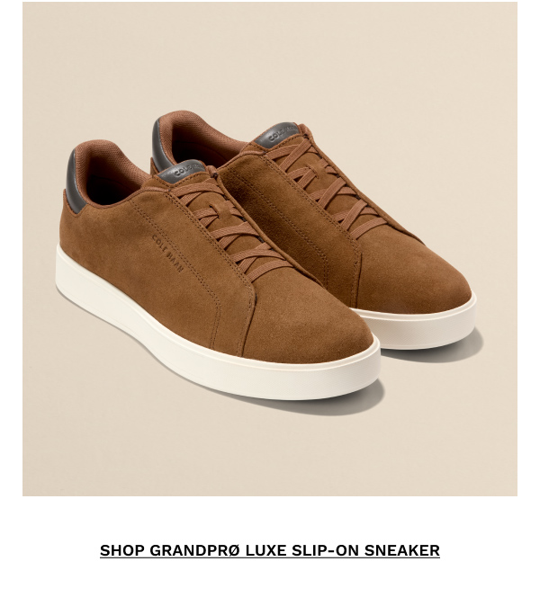 SHOP GRANDPRØ LUXE SLIP-ON SNEAKER