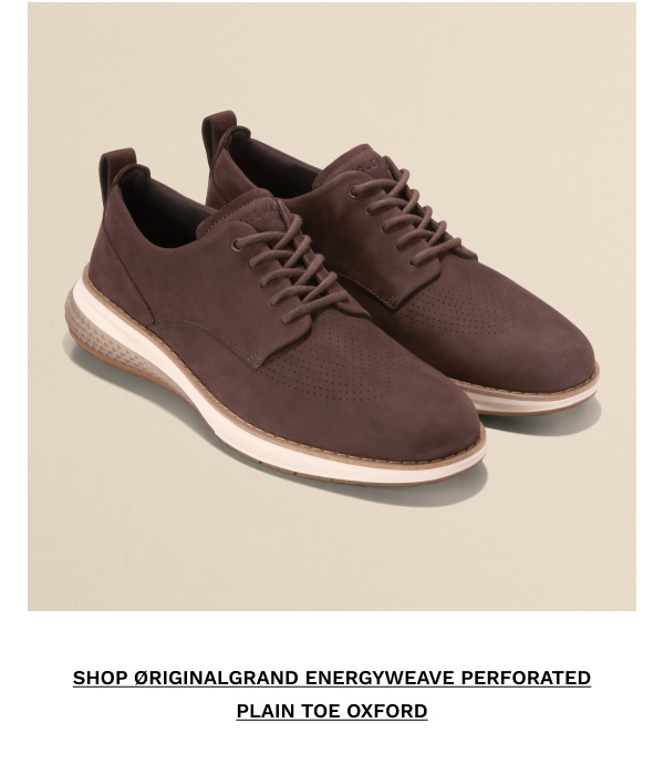 SHOP ØRIGINALGRAND ENERGYWEAVE PERFORATED PLAIN TOE OXFORD