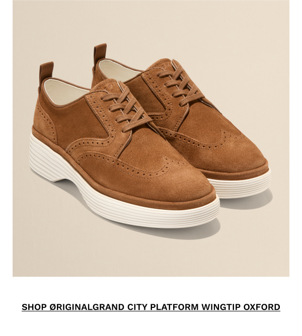 SHOP ØRIGINALGRAND CITY PLATFORM WINGTIP OXFORD