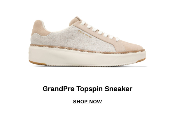 GrandPrø Topspin Sneaker | SHOP NOW