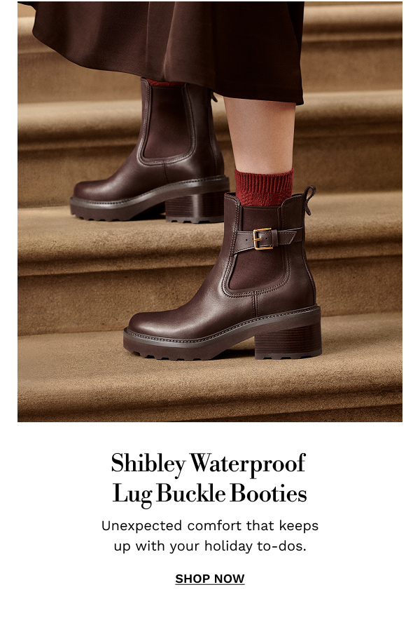 Shibley Waterproof Lug Buckle Booties | SHOP NOW