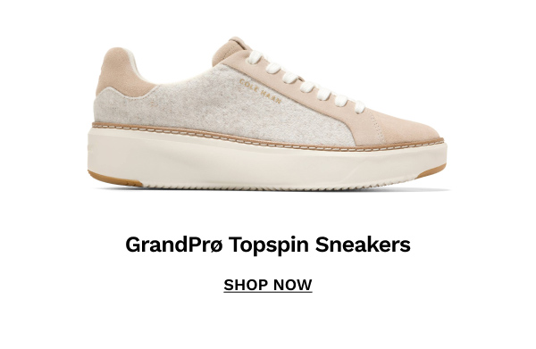 GrandPrø Topspin Sneakers | SHOP NOW