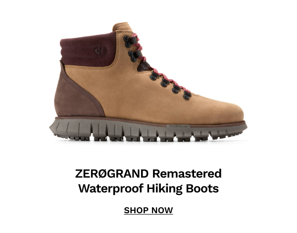 ZERØGRAND Remastered Waterproof Hiking Boots | SHOP NOW