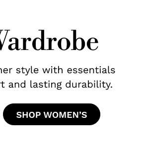 Winter Wardrobe | SHOP WOMEN'S