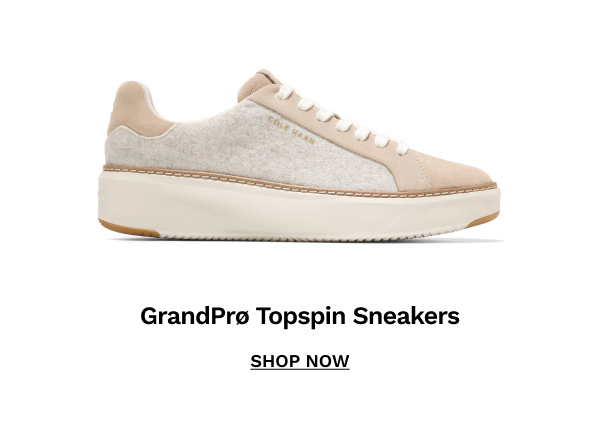 GrandPrø Topspin Sneakers | SHOP NOW