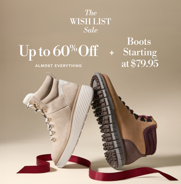 The WISH LIST Sale