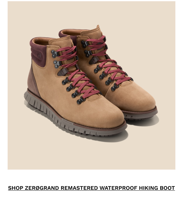 SHOP ZERØGRAND REMASTERED WATERPROOF HIKING BOOT