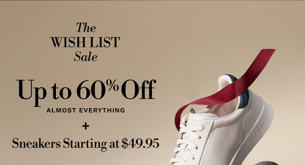 The WISH LIST Sale