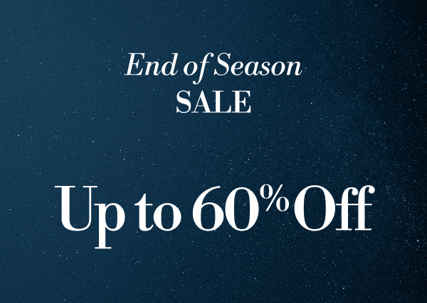 End of Season SALE