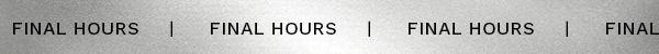 FINAL HOURS