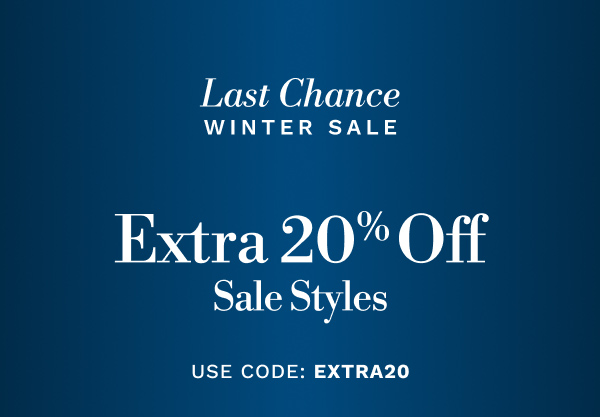 Last Chance Winter Sale