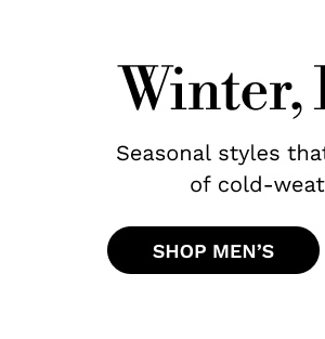 Winter, Handled | SHOP MEN'S
