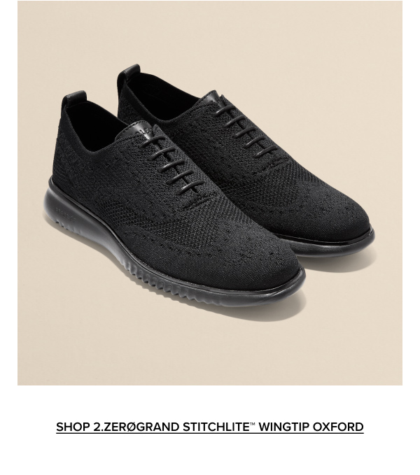 SHOP 2.ZERØGRAND STITCHLITE™ WINGTIP OXFORD