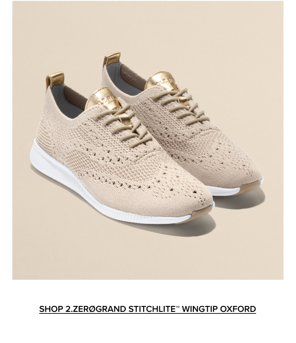 SHOP 2.ZERØGRAND STITCHLITE™ WINGTIP OXFORD