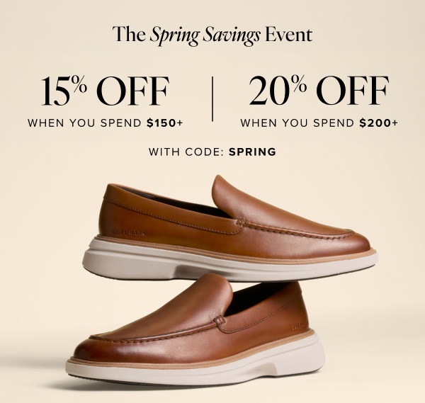 The Spring Savings Event
