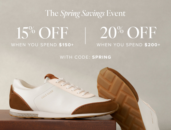 The Spring Savings Event
