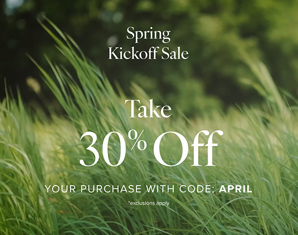 Spring Kickoff Sale