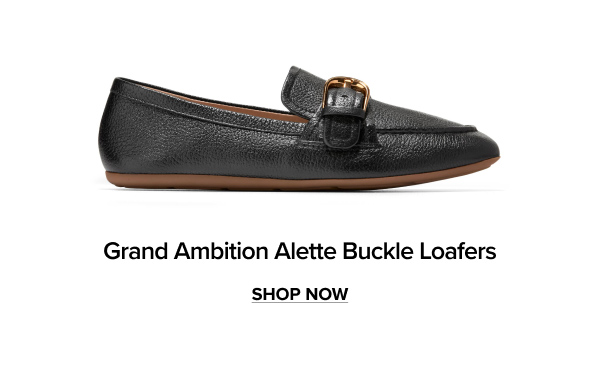 Grand Ambition Alette Buckle Loafers