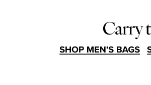 SHOP MEN'S BAGS