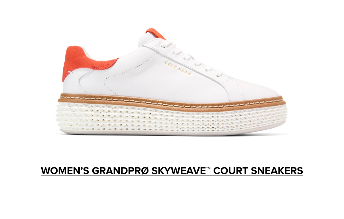 WOMEN'S GRANDPRØ SKYWEAVE™ COURT SNEAKERS