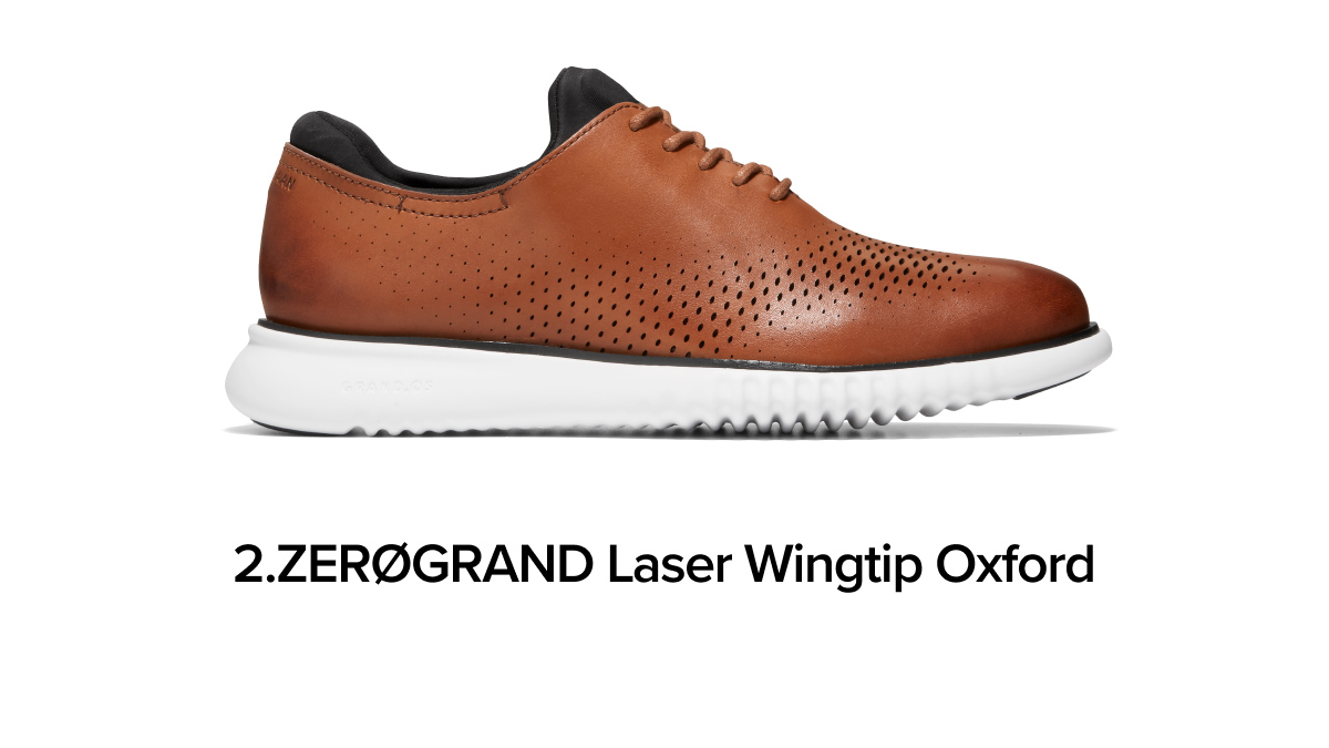 2.ZERØGRAND Laser Wingtip Oxford