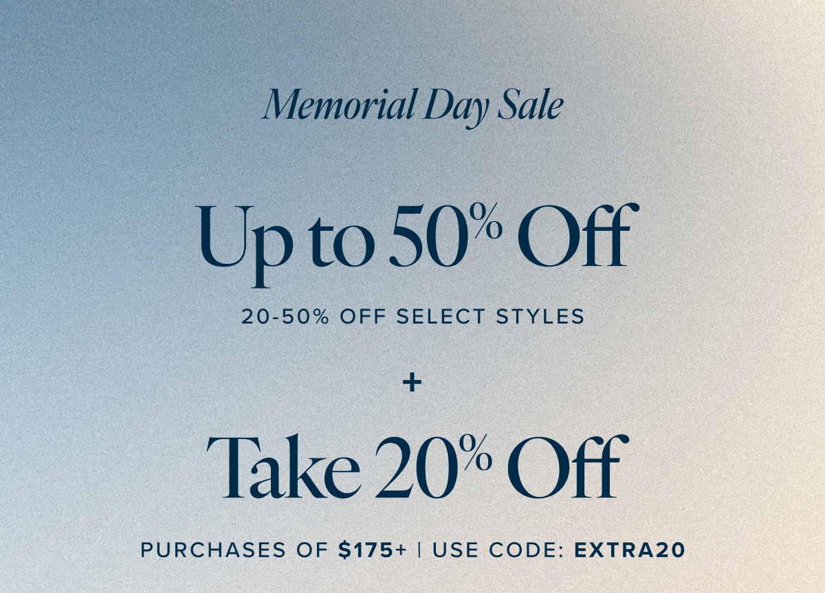 Memorial Day Sale